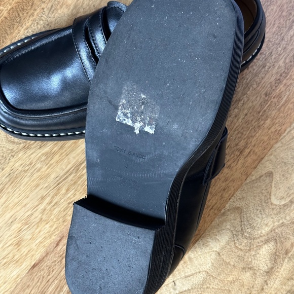 TONY BIANCO Granite Black Nappa Loafer - Picture 6 of 10